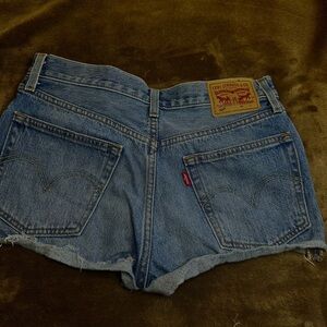 Levi's Blue Denim Shorts